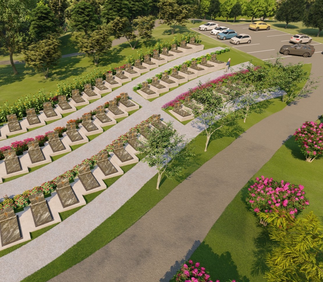 尖石鄉第四公墓更新納骨牆及環保樹葬區工程案