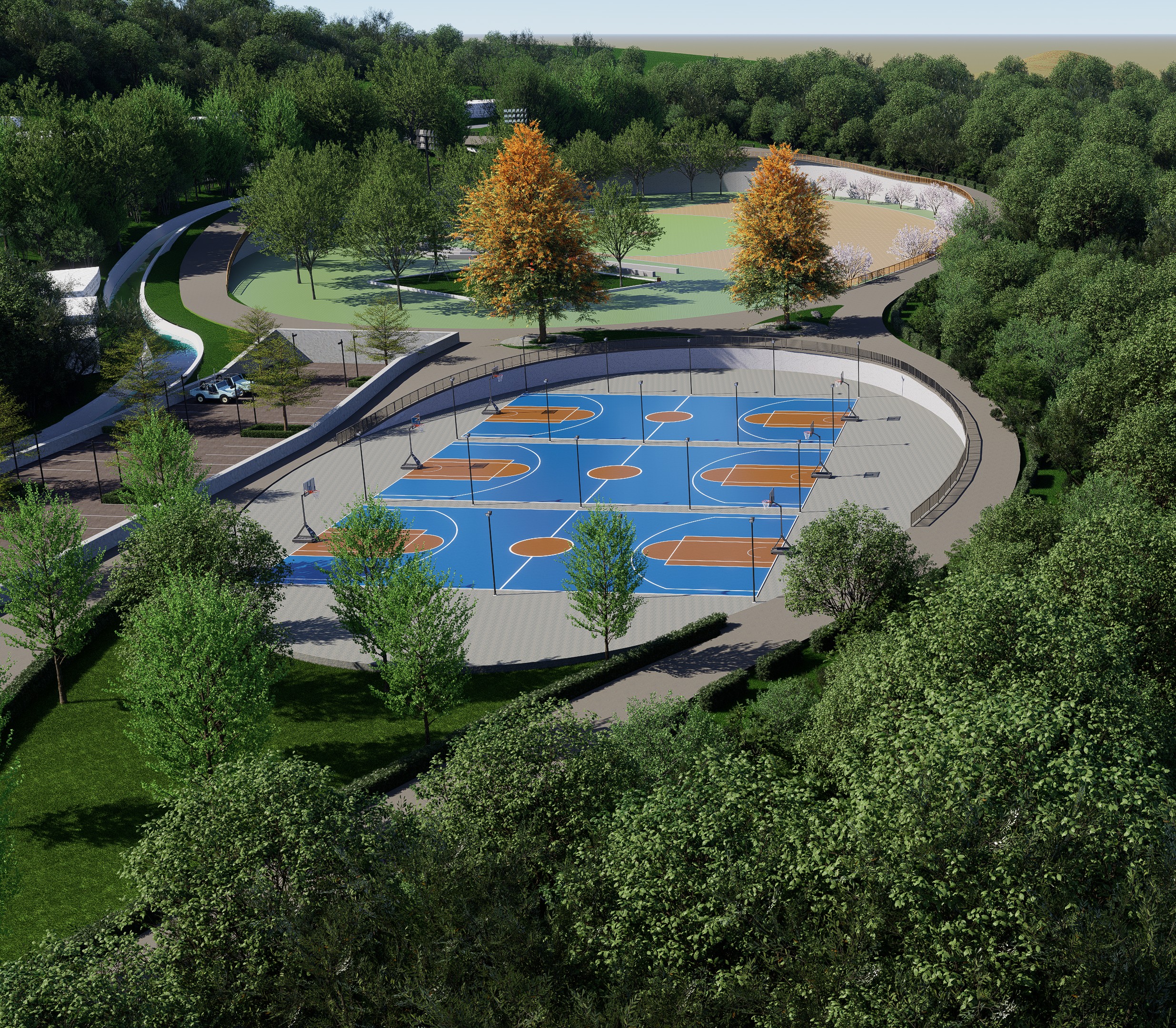 新竹縣尖石鄉油羅溪河濱運動公園營造計畫案