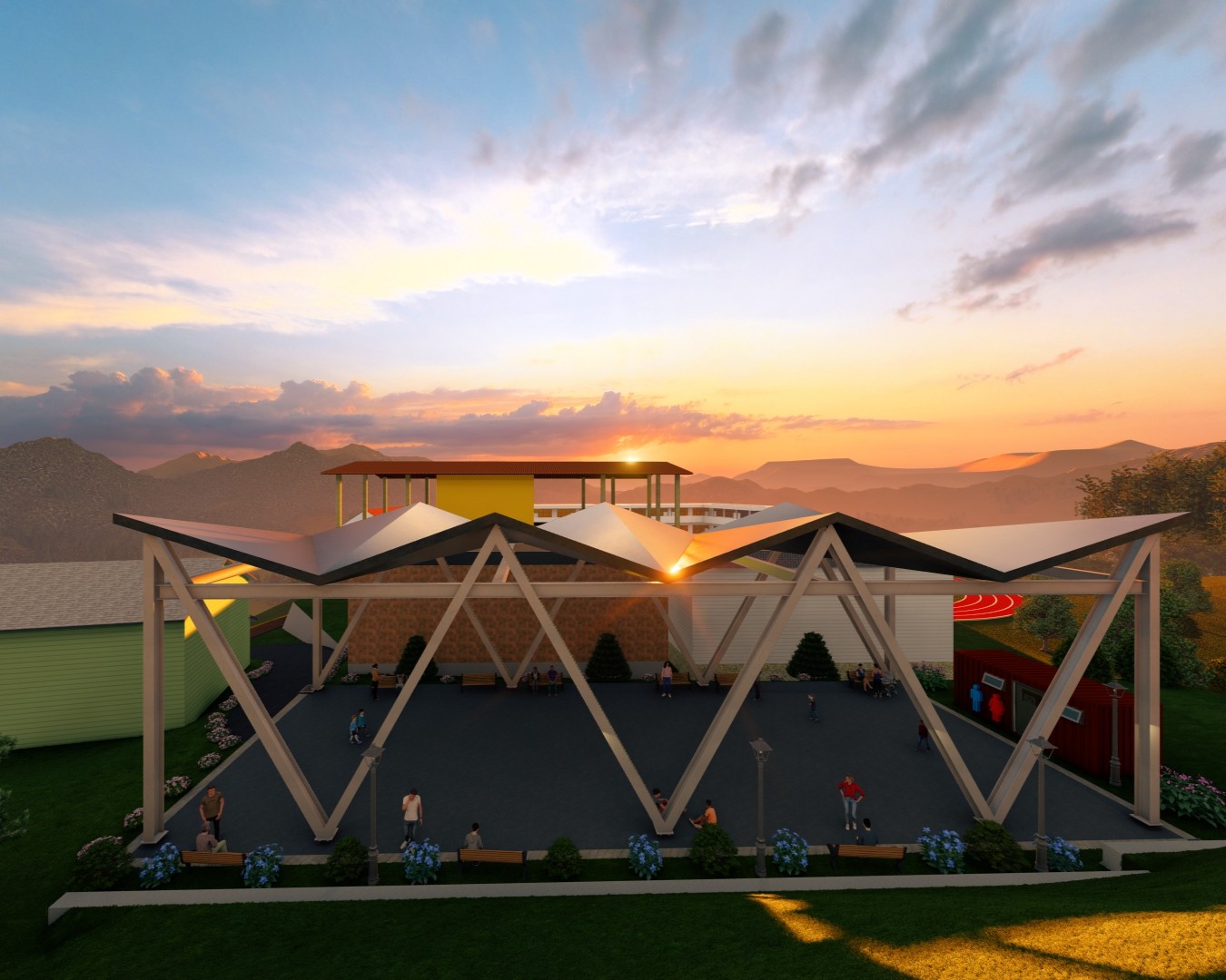 新竹縣尖石鄉斯馬庫斯部落文化聚會所規劃設計